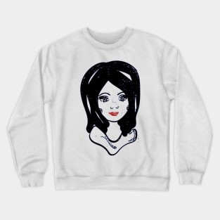 Girl with the Hair Crewneck Sweatshirt